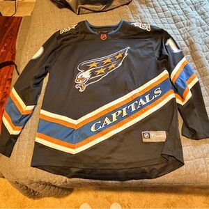 Fanatics Backstrom Capitals screaming eagle Hockey Jersey